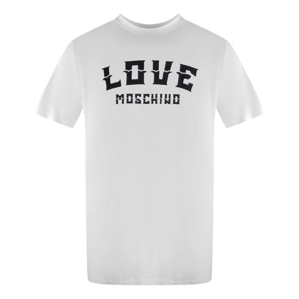 Love Moschino Mens Bold Logo T-Shirt / White